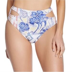 Phax Claridad High Waisted Cut Out Bikini Bottom Small